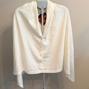 IMAN Cream Shawl Cardigan